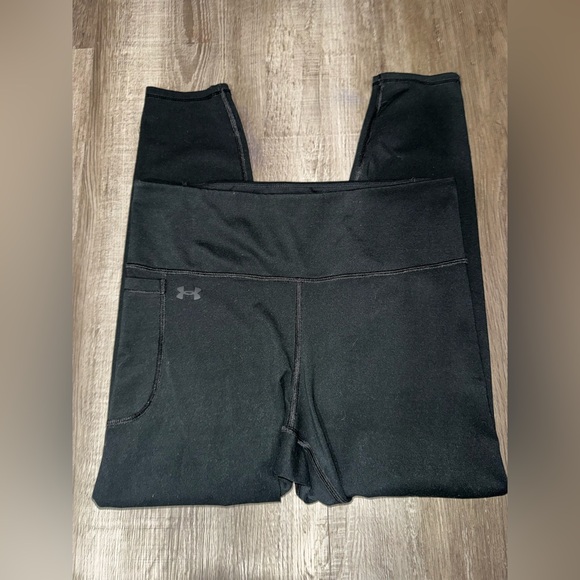 Under Armour Women’s UA Motion Full-Length Black Leggings Size Large - Picture 5 of 7